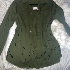 G by Guess Green Jacket